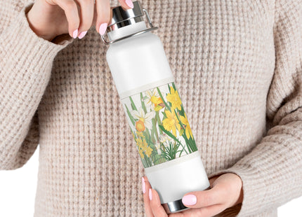 Daffodil by Tanigami Kônan Copper Vacuum Insulated Bottle, 22oz