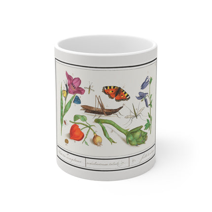Natural History Ensemble, No. 17 by Anselmus Boëtius de Boodt Ceramic Mug 11oz