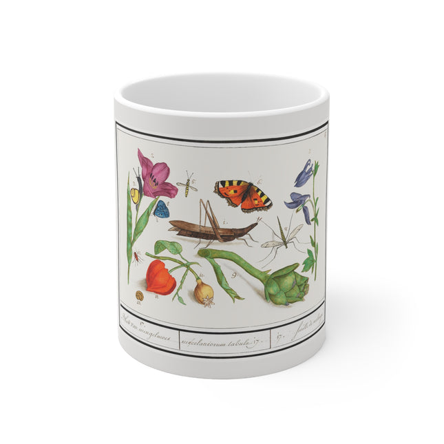 Natural History Ensemble, No. 17 by Anselmus Boëtius de Boodt Ceramic Mug 11oz