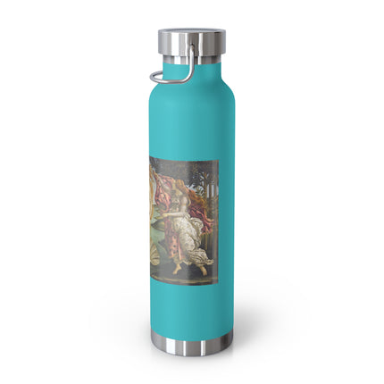 Birth of Venus by Sandro Botticelli Copper Vacuum Insulated Bottle, 22oz