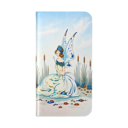 🧚🦋 The Jeweled Wing Fairy Flip Case – Art Deco Fairy Fantasy