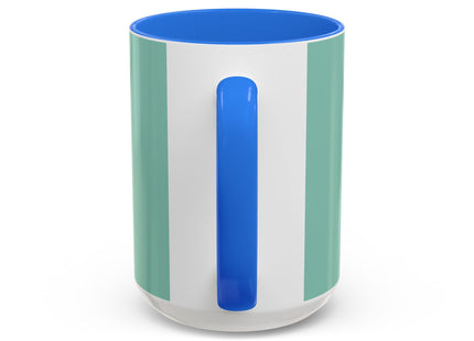 Still Life with Zebra, Fruit, and Pink Columns Colorful Mugs (11oz, 15oz)