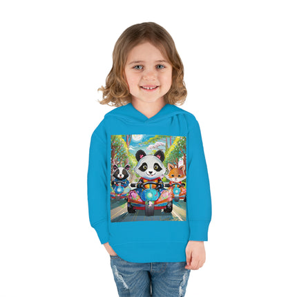Bumper Car Bonanza Toddler Pullover Fleece Hoodie