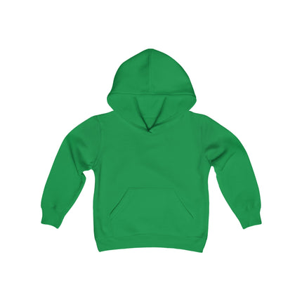 Baby Hawk Plays in Forest Youth Hooded Sweatshirt – Gentle Adventure in Nature