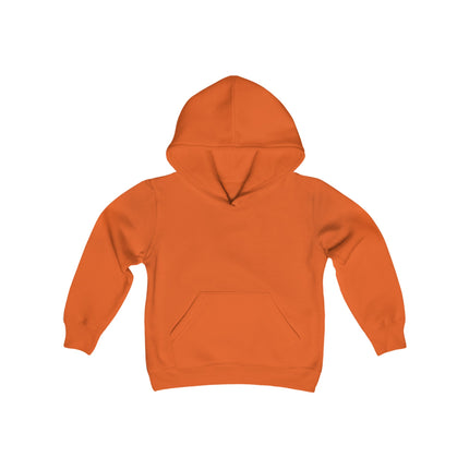 Baby Hawk Plays in Forest Youth Hooded Sweatshirt – Gentle Adventure in Nature