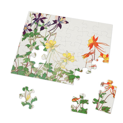 Aquilegia Flower by Tanigami Kônan Jigsaw Puzzle (30, 110, 252, 500-Piece)