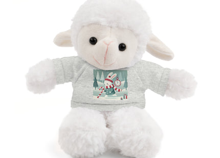 Candy Cane Timekeeper Bunny Stuffed Animals with Tee