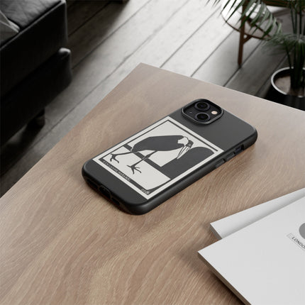 A Lame Marabou by Samuel Jessurun de Mesquita Phone Cases