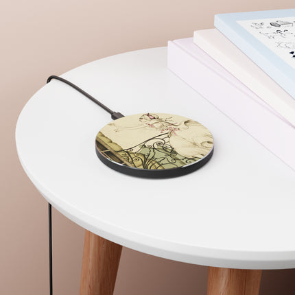 Sur talons rouges (On Red Heels) pl 02 by Gerda Wegener Wireless Charger