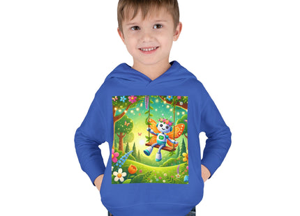 Robot Fairy Toddler Pullover Fleece Hoodie