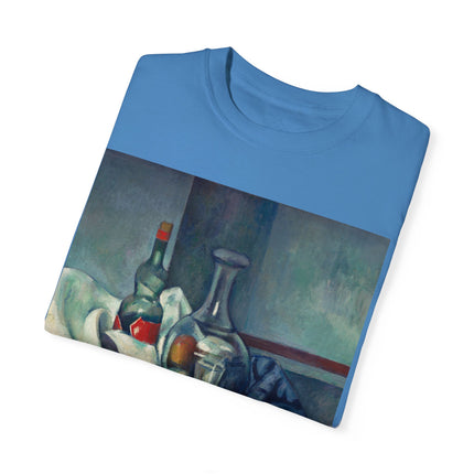 The Peppermint Bottle by Paul Cézanne Unisex Garment-Dyed T-shirt