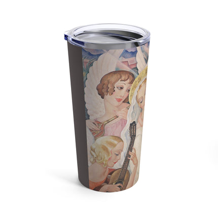 Madonna with Child Surrounded by Musical Angels by Gerda Wegener Tumbler 20oz