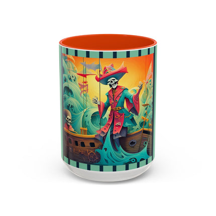 Skeleton Crew of the Misty Seas Colorful Mugs (11oz, 15oz)