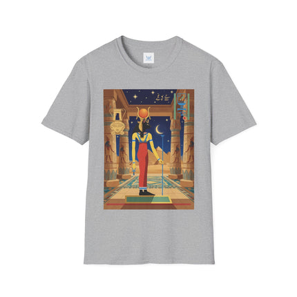 Bastet Egyptian Cat Goddess T-Shirt – Joy, Protection & Feline Grace