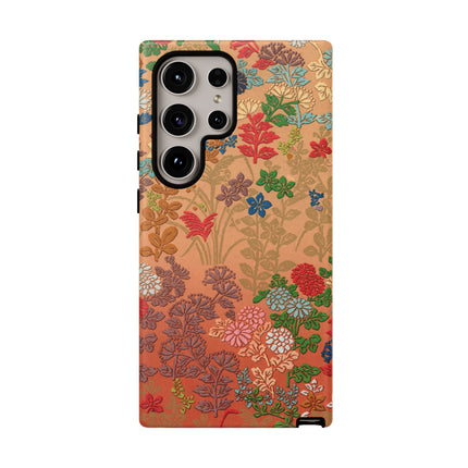 Ornamental Japanese Flower Pattern Phone Cases