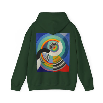 Rythme No. 3 by Robert Delaunay Heavy Blend™ Hooded Sweatshirt
