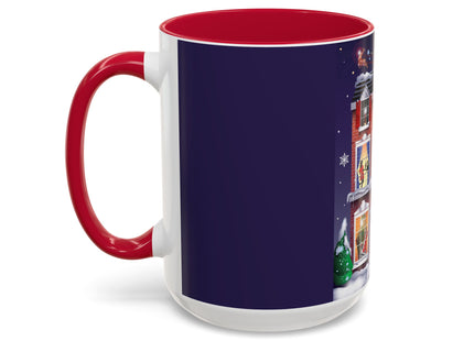 A Christmas Eve Celebration Colorful Mugs (11oz, 15oz)