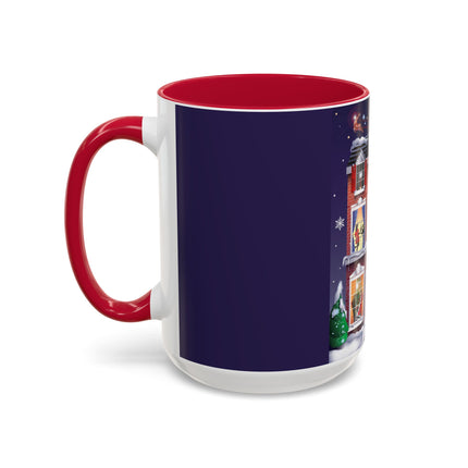 A Christmas Eve Celebration Colorful Mugs (11oz, 15oz)