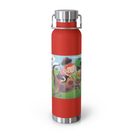 Rip-Roaring Fun Copper Vacuum Insulated Bottle, 22oz