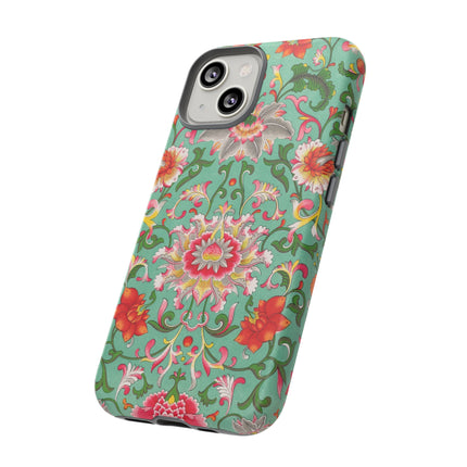 Colorful Floral Pattern by Owen Jones Phone Cases