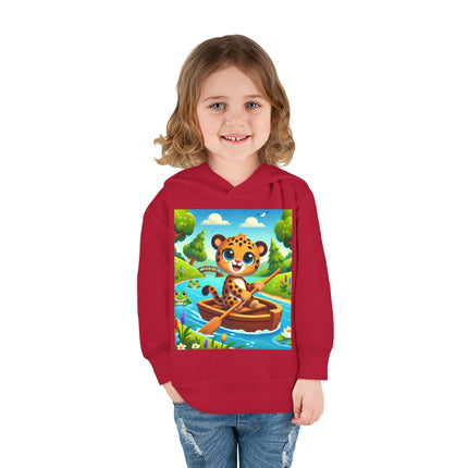 Little Explorer on the River Toddler Pullover Fleece Hoodie