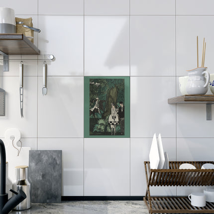 Chic Day Dress by Fernand Siméon Ceramic Tile