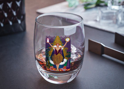 Countdown to Christmas Elegance Whiskey Glass