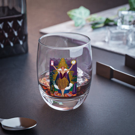 Countdown to Christmas Elegance Whiskey Glass