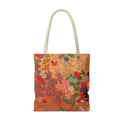 Japanese Flower Pattern by G.A. Audsley Tote Bag (AOP)