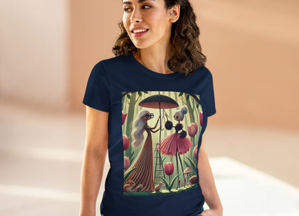 Under the Tulip Parasol Cotton Tee