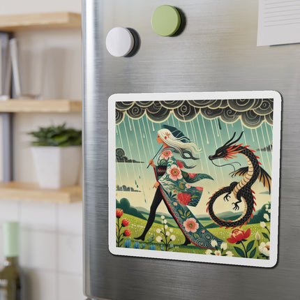The Dragon Fairy’s Stride Die-Cut Magnets (5 Sizes)