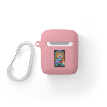 September & Sapphire AirPods Case — Gem Series by Sofia Chiostri