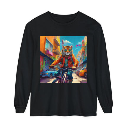 Urban Bike Ride Long Sleeve T-Shirt