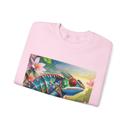 Camouflage Chameleon Unisex Heavy Blend™ Crewneck Sweatshirt
