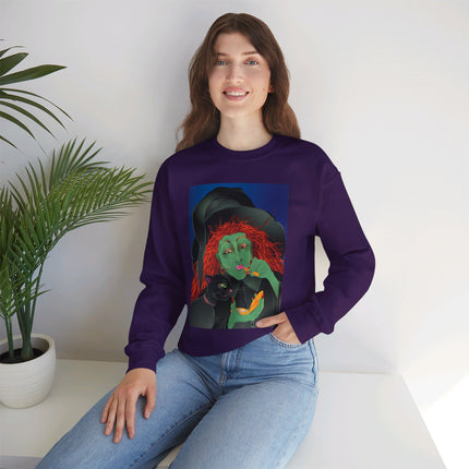 Mirror, Mirror A Witch's Touch Women’s Unisex Heavy Blend™ Crewneck Sweatshirt