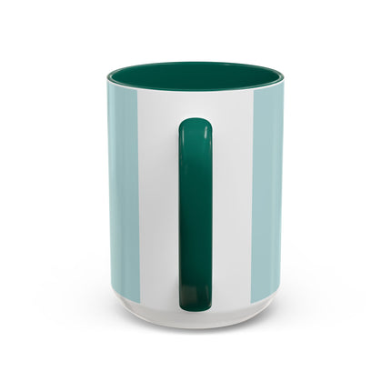 ❄️🌼 The Winter Flower Wanderer Colorful Mug – Colorful Art Deco Snow Fantasy