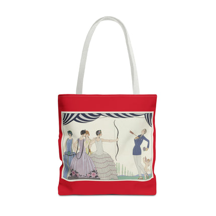 Visez au coeur, belles dames! by George Barbier Tote Bag