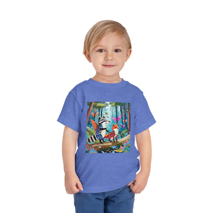 Whimsical Woodland Toddler Short Sleeve Tee