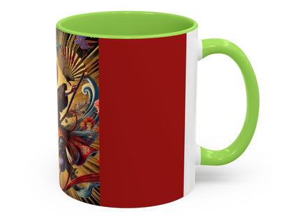 Theatrical Mouse on a Mission Colorful Mugs (11oz, 15oz)