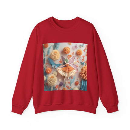 Dahlia Fairy Unisex Heavy Blend™ Crewneck Sweatshirt