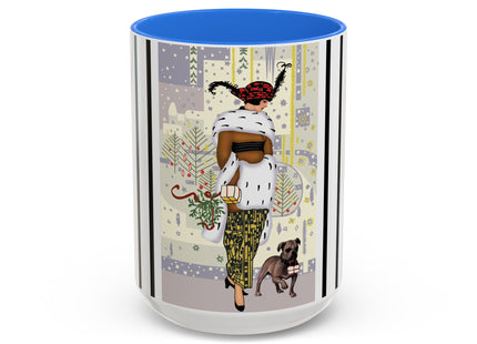 Wrapped in Elegance Colorful Mugs (11oz, 15oz)