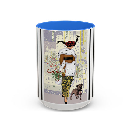 Wrapped in Elegance Colorful Mugs (11oz, 15oz)