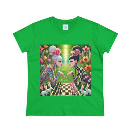 Spring Gambit: A Fairy’s Move Cotton Tee