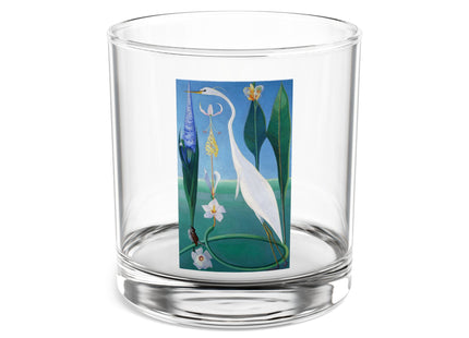 The White Heron by Joseph Stella Rocks Glass, 10oz