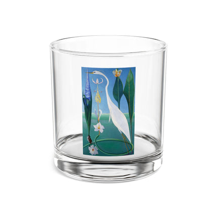 The White Heron by Joseph Stella Rocks Glass, 10oz