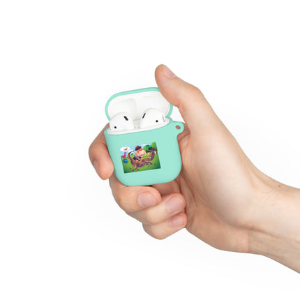 Rip-Roaring Celebration – Bold Modern Art AirPods Case