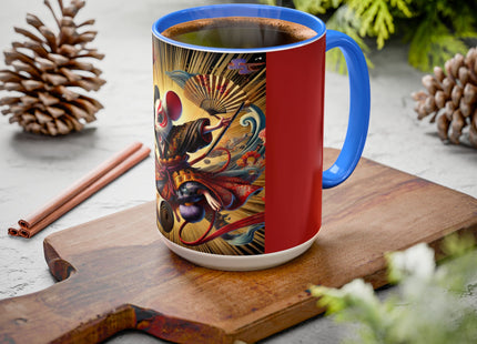 Theatrical Mouse on a Mission Colorful Mugs (11oz, 15oz)