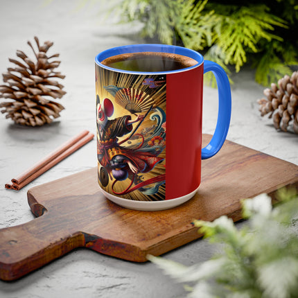 Theatrical Mouse on a Mission Colorful Mugs (11oz, 15oz)