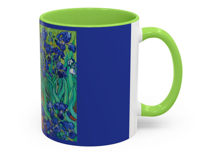 Irises by Vincent Van Gogh Colorful Mugs (11oz, 15oz)