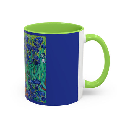 Irises by Vincent Van Gogh Colorful Mugs (11oz, 15oz)